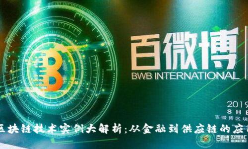 区块链技术实例大解析:从金融到供应链的应用